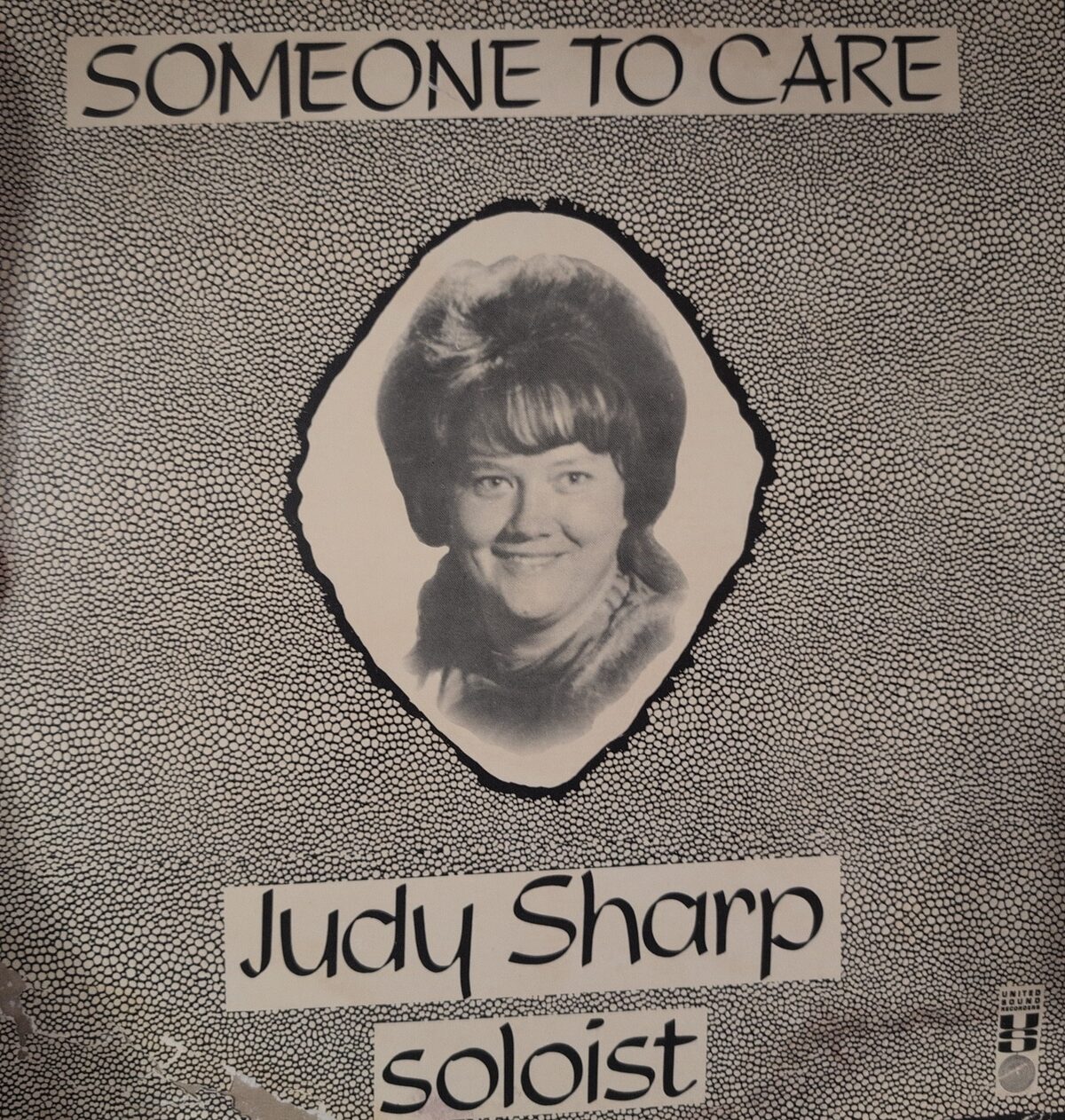 Album cover: Someone to Care, Judy Sharp, soloist